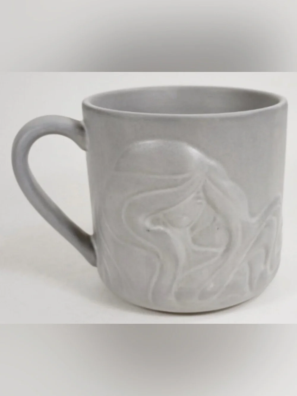 HTF Like new Starbucks 2016 gray mermaid 12fl/oz. Mug
